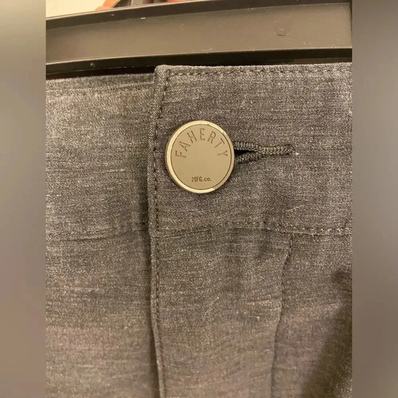 Faherty All Day Shorts Gray Size 33 - Picture 3 of 7